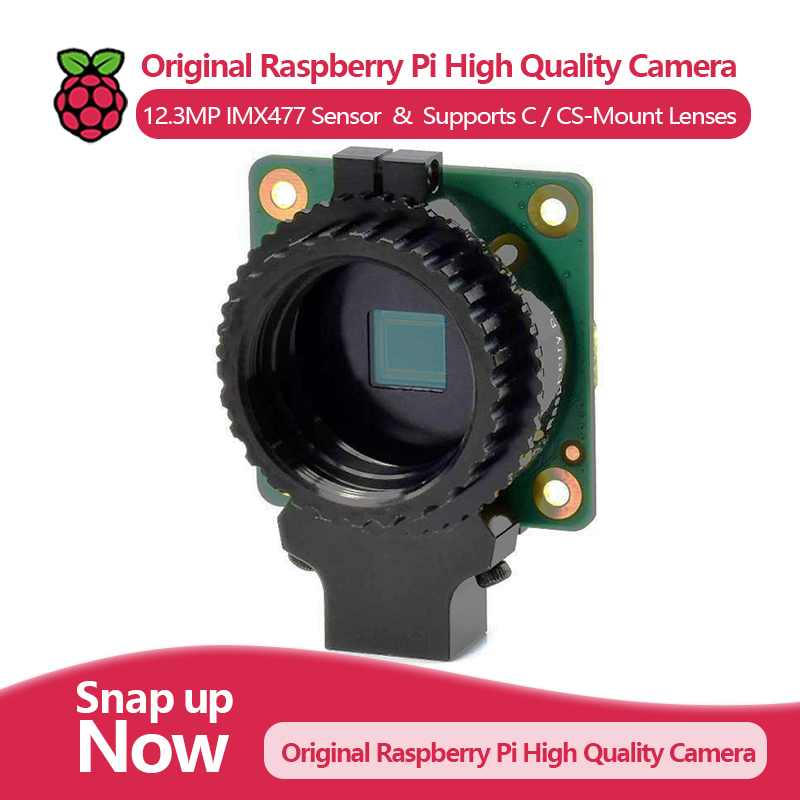 Kamera Raspberry Pi Asli Berku - Raspberry Pi Global Shutter Camera Imx296 ulasan dan harga